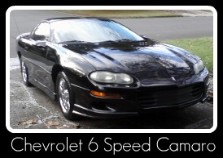chevrolet 6 speed camaro